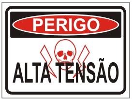 Perigo - Alta tensão