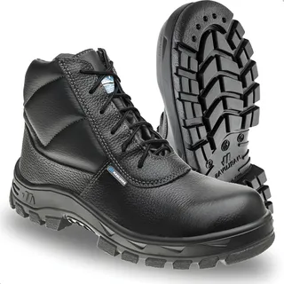 MARLUVAS - BOTINA CAD COURO BICO PVC ELELETRECISTA